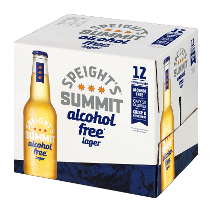 Picture of Speight's Summit Alcohol Free Lager Bottles 12x330ml