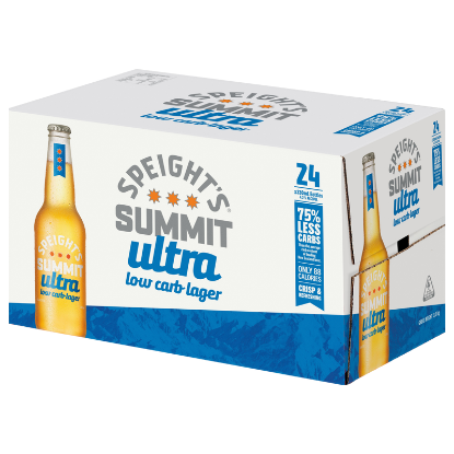 Picture of Speight's Summit Ultra Low Carb Lager Bottles 24x330ml