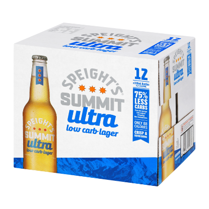 Picture of Speight's Summit Ultra Low Carb Lager Bottles 12x330ml