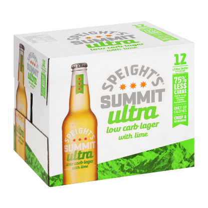 Picture of Speight's Summit Ultra Low Carb Lager Lime Bottles 12x330ml