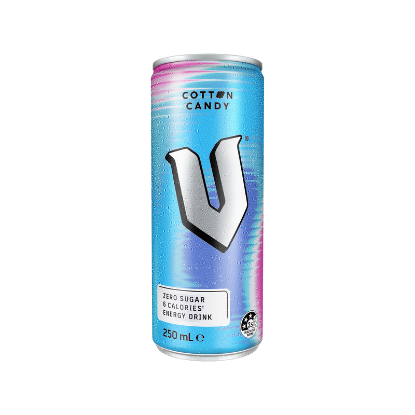 Picture of V Zero Sugar Cotton Candy Can 250ml
