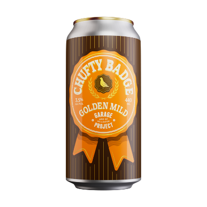 Picture of Garage Project Chufty Badge Golden Mild Can 440ml