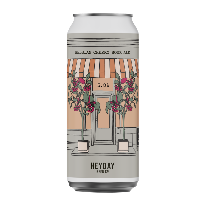 Picture of Heyday Beer Co. Belgian Cherry Sour Ale Can 440ml