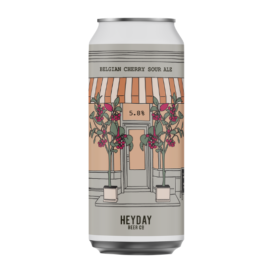 Picture of Heyday Beer Co. Belgian Cherry Sour Ale Can 440ml