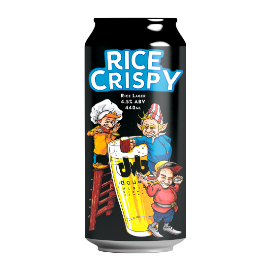 Picture of Double Vision Rice Crispy Lager Can 440ml