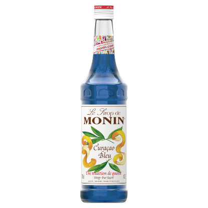 Picture of Monin Blue Curaçao Syrup Bottle 700ml