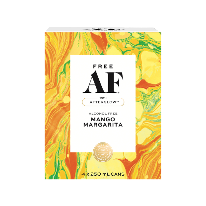 Picture of Free AF Alcohol Free Mango Margarita Cans 4x250ml
