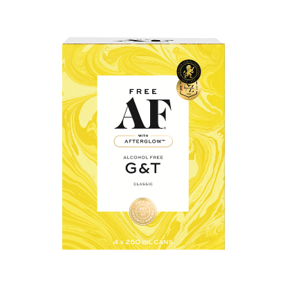 Picture of Free AF Alcohol Free G & T Classic Cans 4x250ml