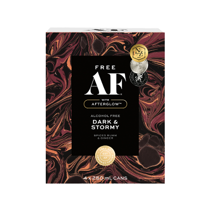 Picture of Free AF Alcohol Free Dark & Stormy Cans 4x250ml