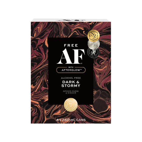 Picture of Free AF Alcohol Free Dark & Stormy Cans 4x250ml