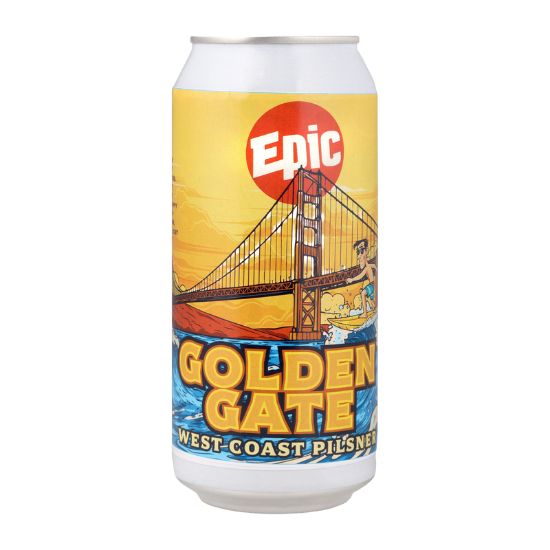 Picture of Epic Golden Gate West Coast Pilsner Can 440ml