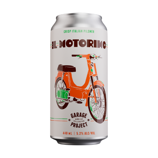 Picture of Garage Project Il Motorino Crisp Italian Pilsner Can 440ml