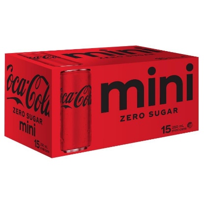 Picture of Coca-Cola Zero Sugar Cans 15x250ml