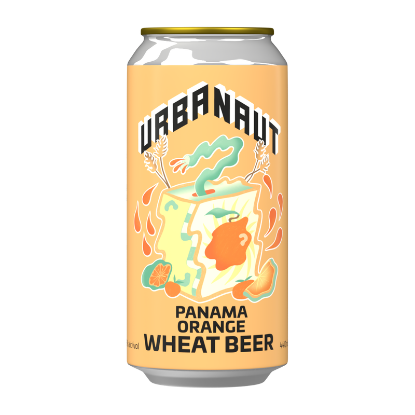 Picture of Urbanaut Panama Orange Wheat Beer Can 440ml