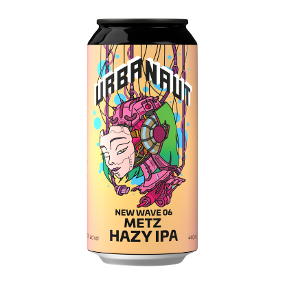 Picture of Urbanaut New Wave 06 Metz Hazy IPA Can 440ml