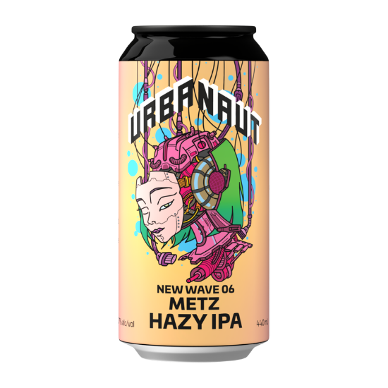 Picture of Urbanaut New Wave 06 Metz Hazy IPA Can 440ml