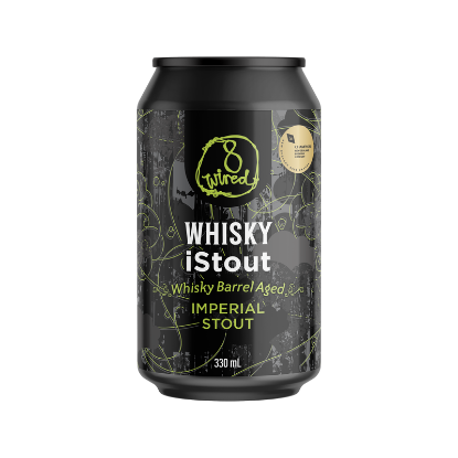 Picture of 8 Wired Whisky iStout Imperial Stout Can 330ml