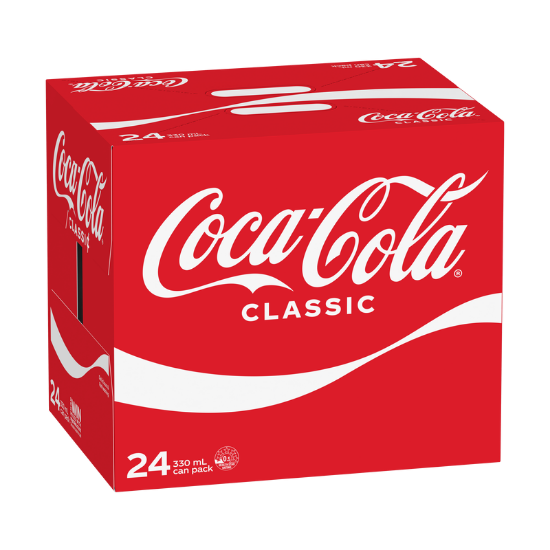 Picture of Coca-Cola Classic Cans Pack 24x330ml