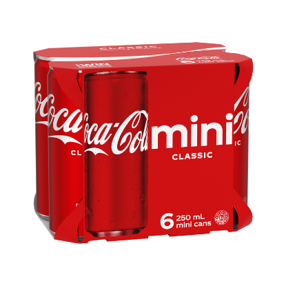 Picture of Coca-Cola Classic Mini Cans 6x250ml