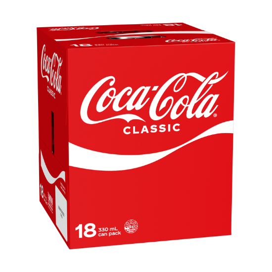 Picture of Coca-Cola Classic Cans 18x330ml