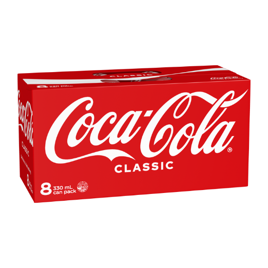 Picture of Coca-Cola Classic Cans 8x330ml
