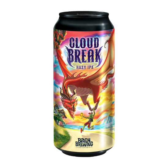 Picture of Bach Brewing Cloud Break Hazy IPA Can 440ml