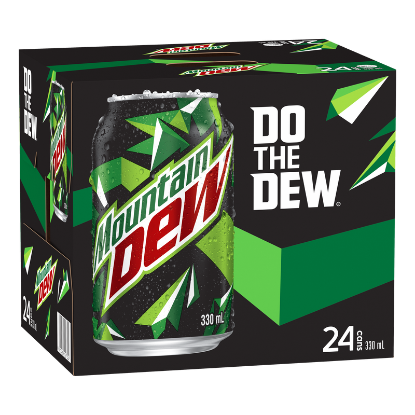 Picture of Mountain Dew Cans 24x330ml