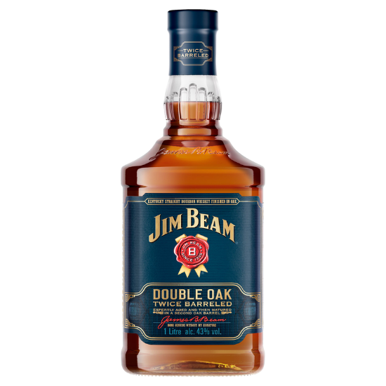 Picture of Jim Beam Double Oak Bourbon 1 Litre