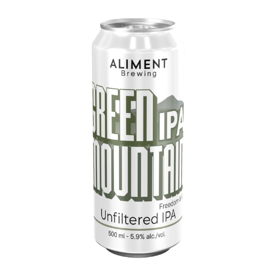 Picture of Aliment Green Mountain IPA Can 500ml