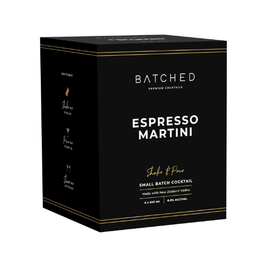 Picture of Batched Espresso Martini 6% Cans 4x240ml