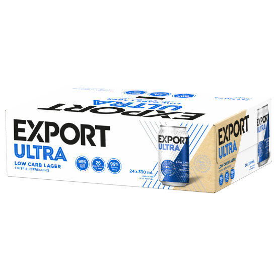 Picture of Export Ultra Low Carb Lager Cans 24x330ml