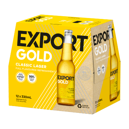 Picture of Export Gold Bottles 12x330ml