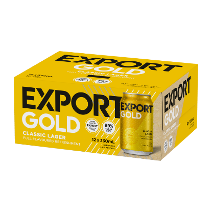 Picture of Export Gold Cans 12x330ml