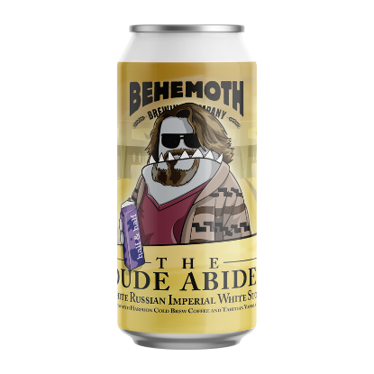 Picture of Behemoth The Dude Abides White Russian Imperial Stout Can 440ml