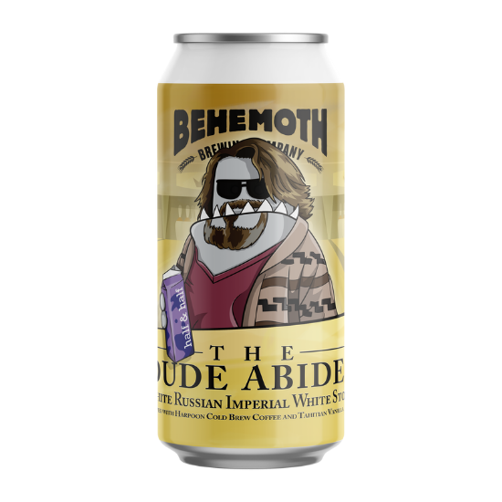 Picture of Behemoth The Dude Abides White Russian Imperial Stout Can 440ml
