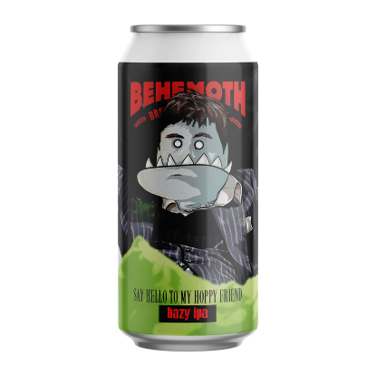 Picture of Behemoth Say Hello to my Hoppy Friend Hazy IPA Can 440ml