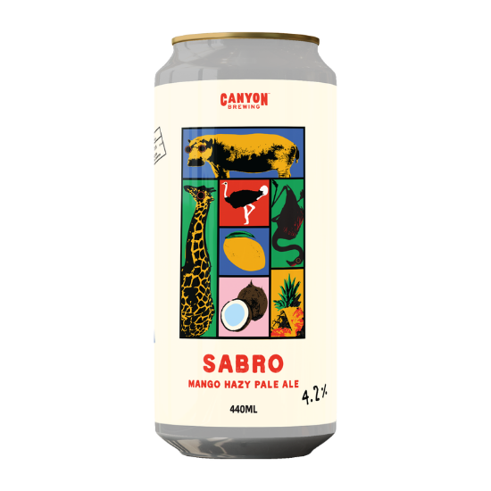Picture of Canyon Brewing Sabro Mango Hazy Pale Ale Can 440ml