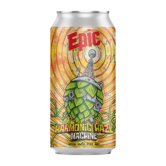 Picture of Epic Harmonic Haze Machine Hazy IPA Can 440ml