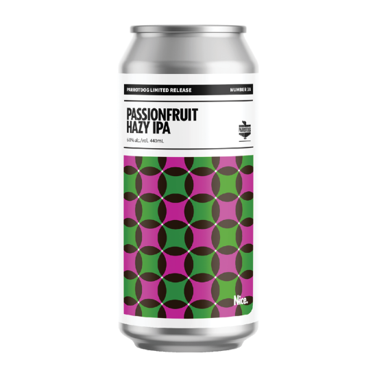 Picture of Parrotdog Limited Release No.38 Passionfruit Hazy IPA Can 440ml