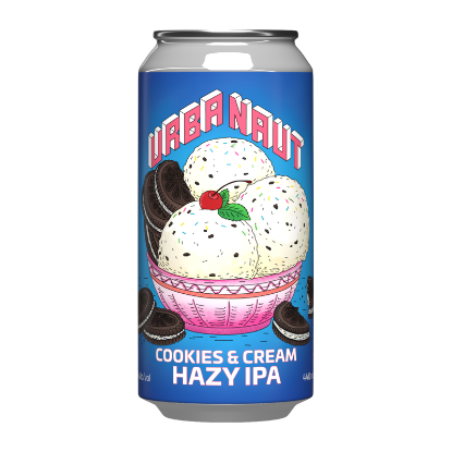 Picture of Urbanaut Cookies & Cream Hazy IPA Can 440ml