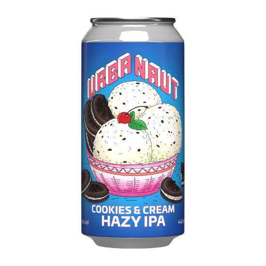 Picture of Urbanaut Cookies & Cream Hazy IPA Can 440ml