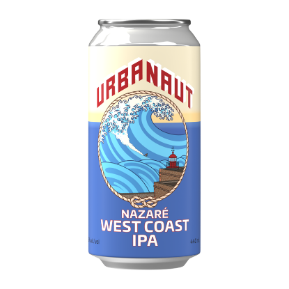 Picture of Urbanaut Nazaré West Coast IPA Can 440ml