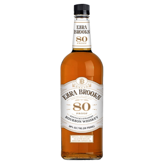 Picture of Ezra Brooks 80 Proof Bourbon 1 Litre