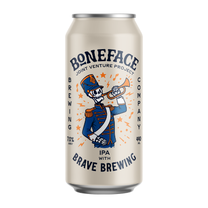 Picture of Boneface x Brave Brewing IPA Can 440ml