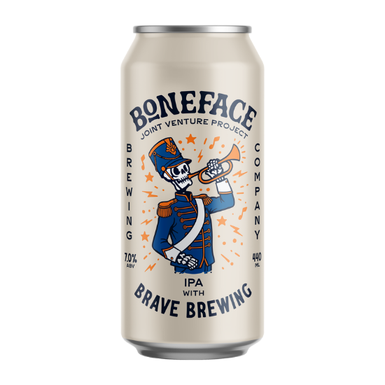 Picture of Boneface x Brave Brewing IPA Can 440ml