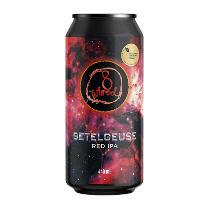 Picture of 8 Wired Betelgeuse Red IPA Can 440ml