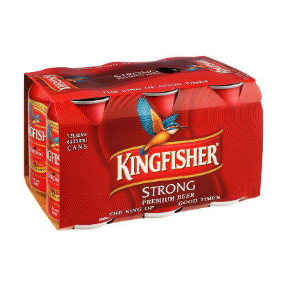 Picture of Kingfisher Strong Cans 6x330ml