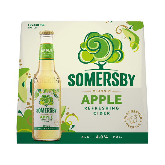 Picture of Somersby Apple Cider 4% Bottles 12x330ml