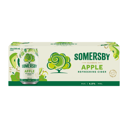 Picture of Somersby Apple Cider 4% Cans 10x330ml