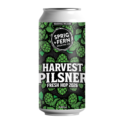 Picture of Sprig & Fern Harvest Pilsner Fresh Hop 2026 Can 440ml